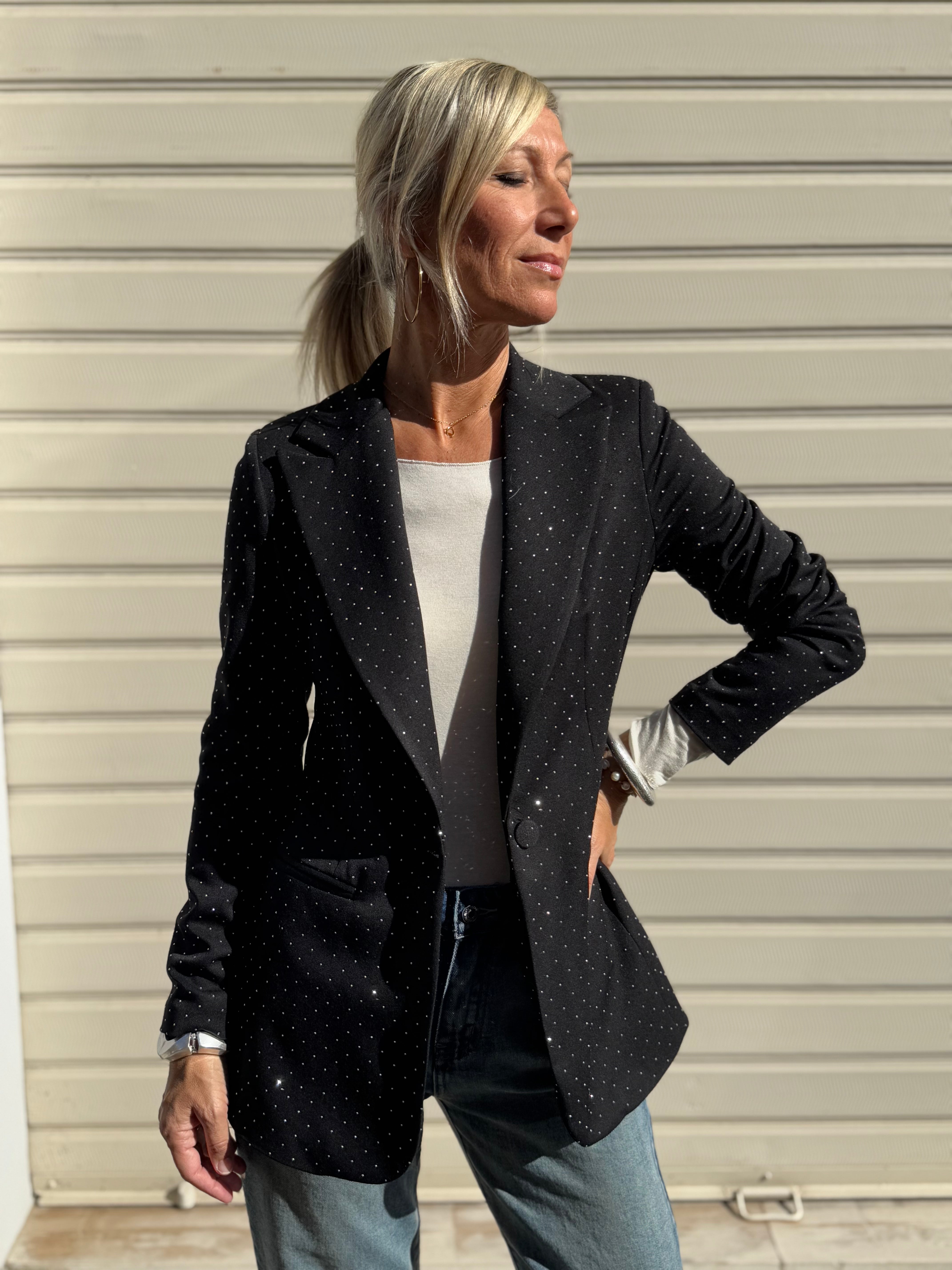 Giacca strass mimì