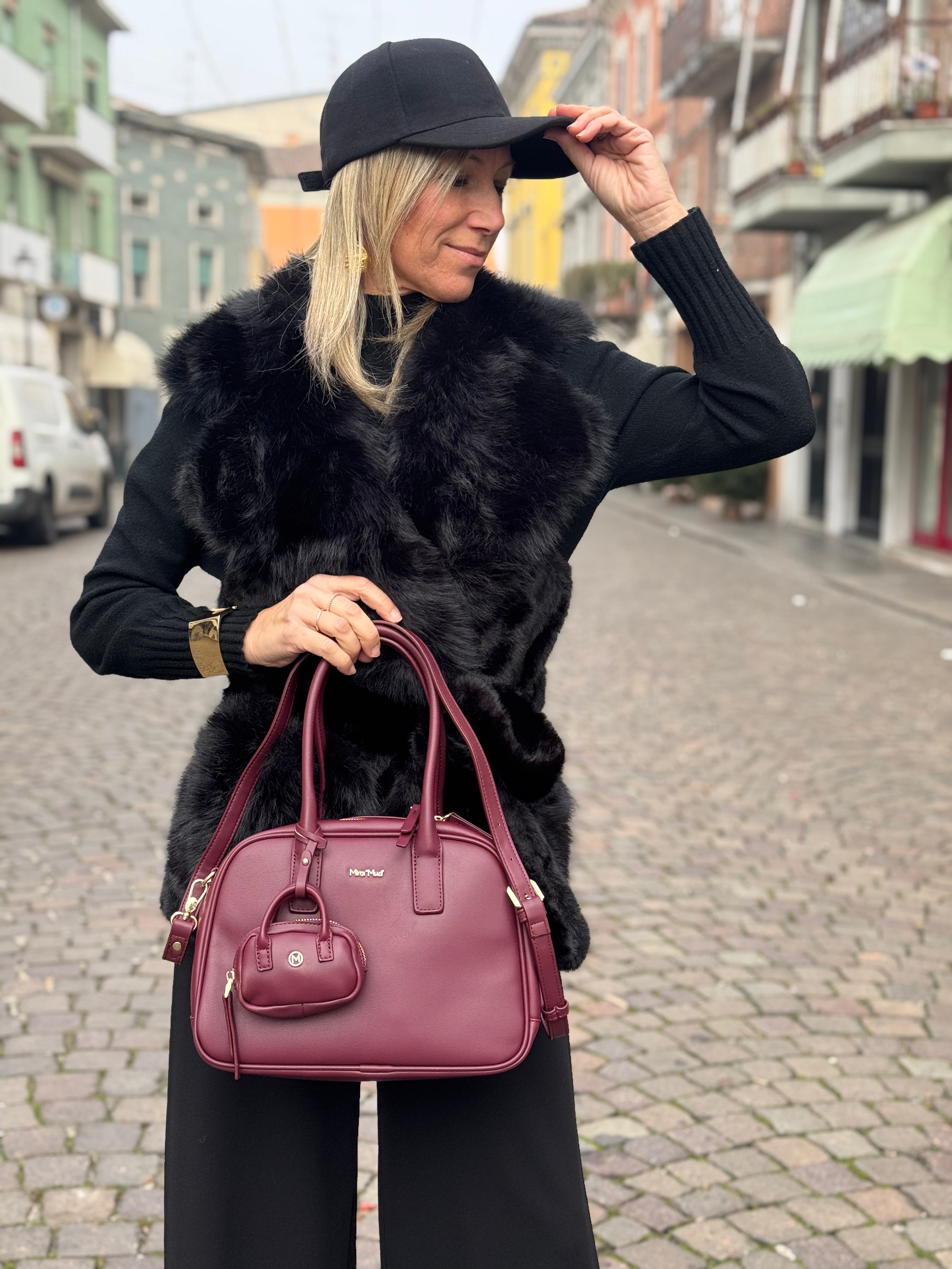 Borsa a braccio con borsina micro