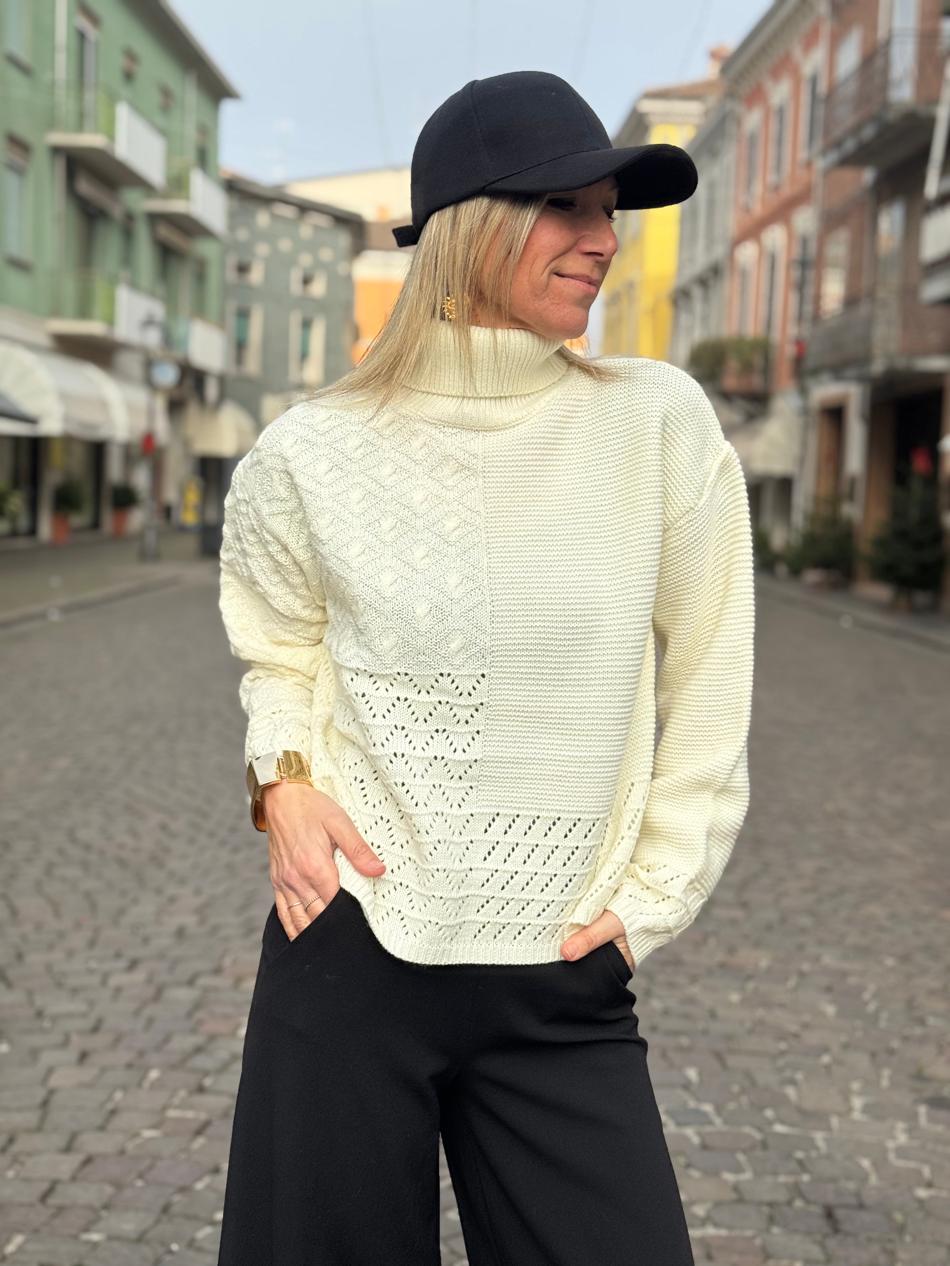 Dolcevita traforato mimì