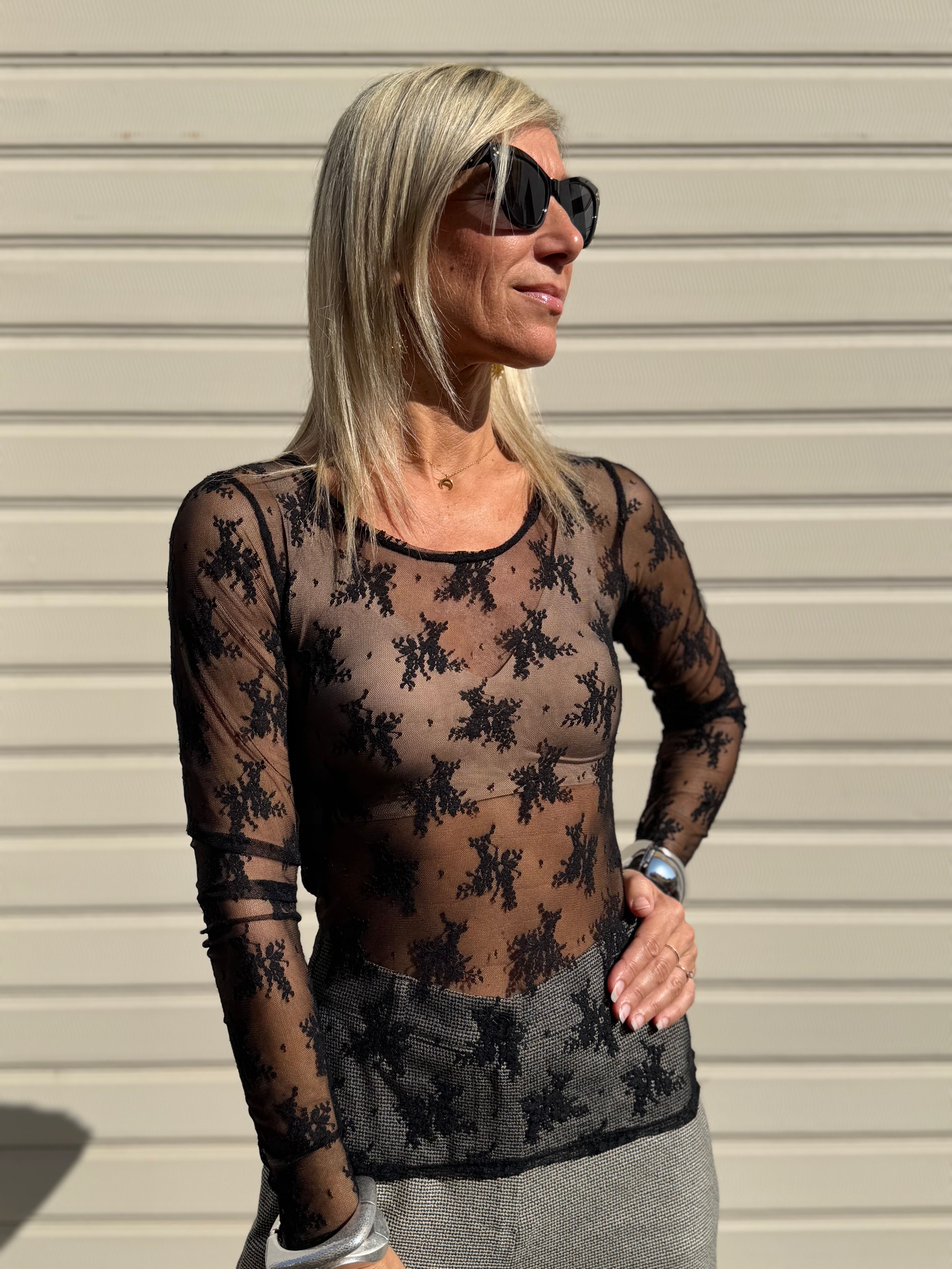 Maglia pizzo imperial