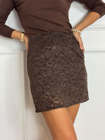 Minigonna pizzo adora