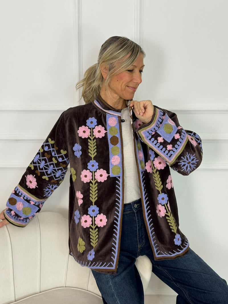 Giacca ricami fata adora LIMITED EDITION