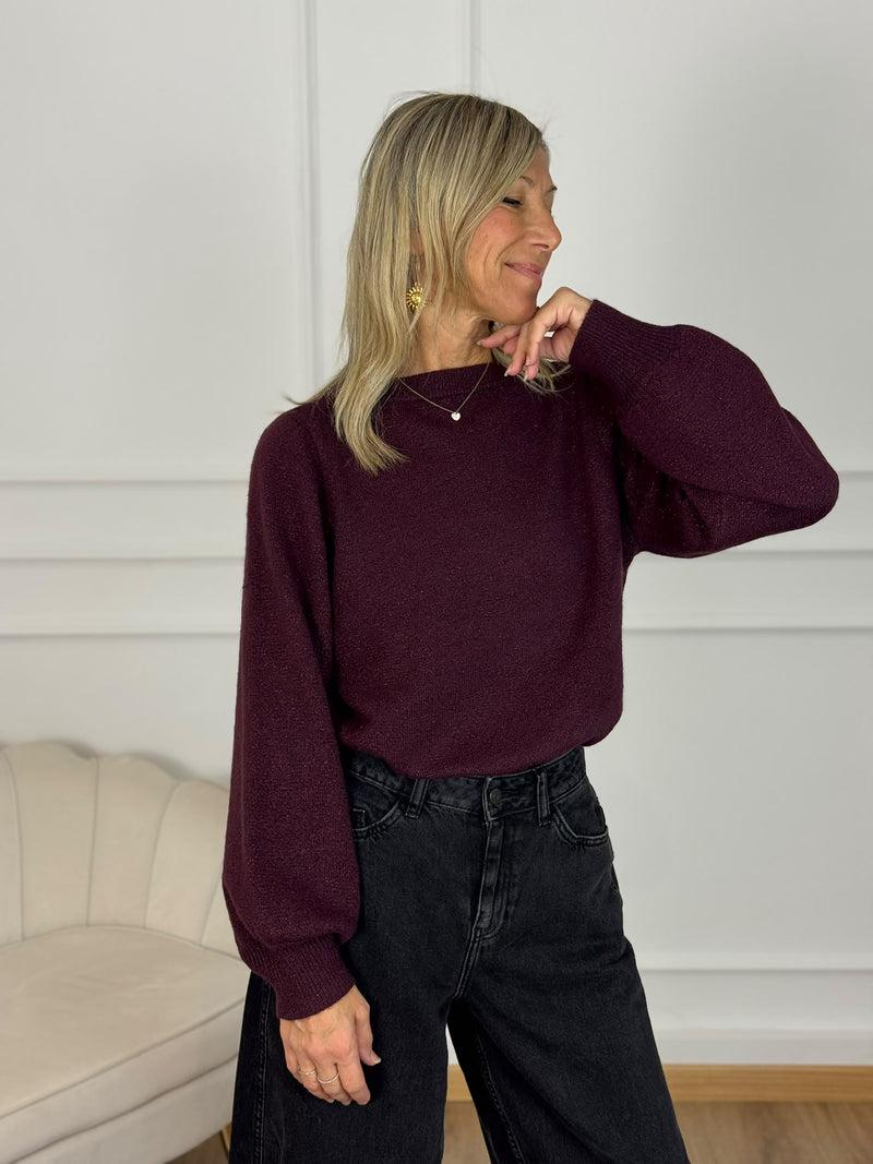 Maglia rue glitter jdy
