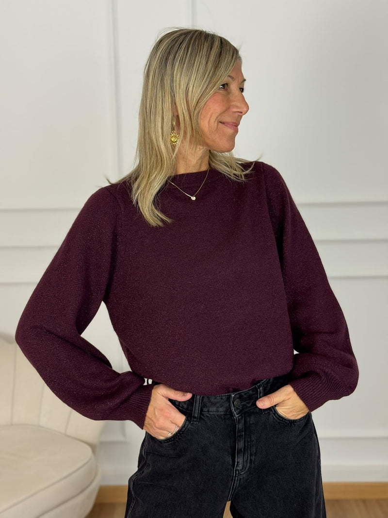 Maglia rue glitter jdy