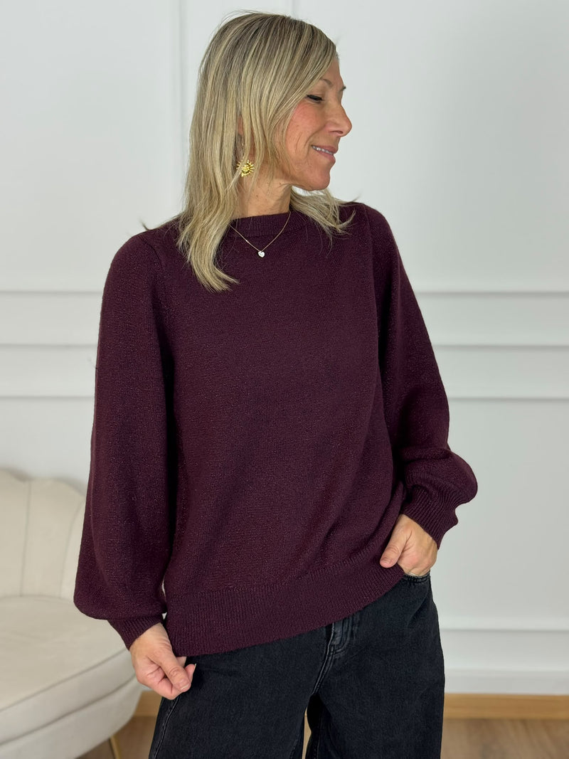 Maglia rue glitter jdy
