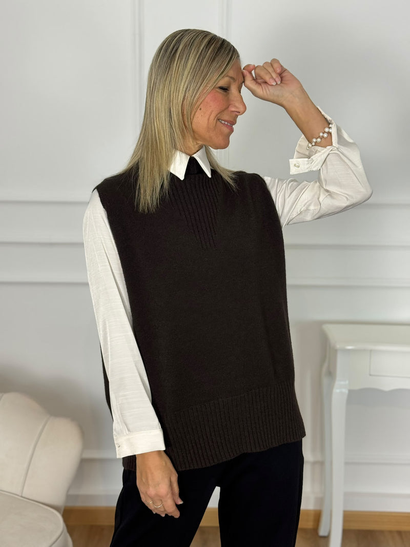 Gilet in maglia imperial
