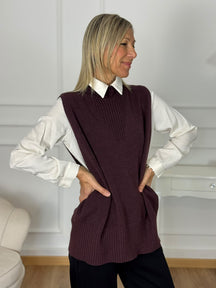 Gilet in maglia imperial