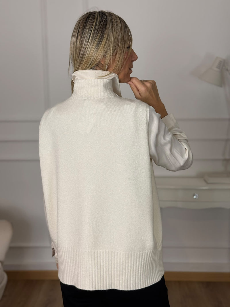 Gilet in maglia imperial
