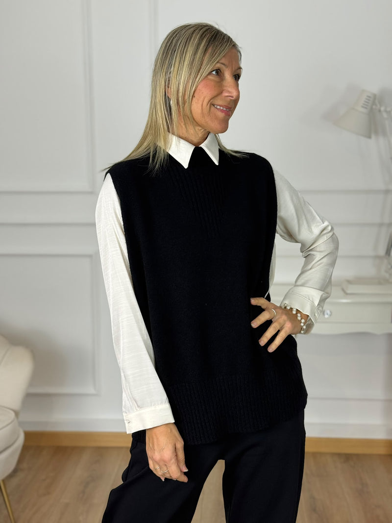 Gilet in maglia imperial
