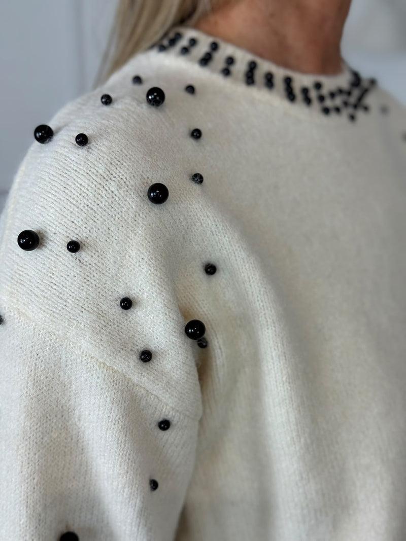 Maglione perle mimì