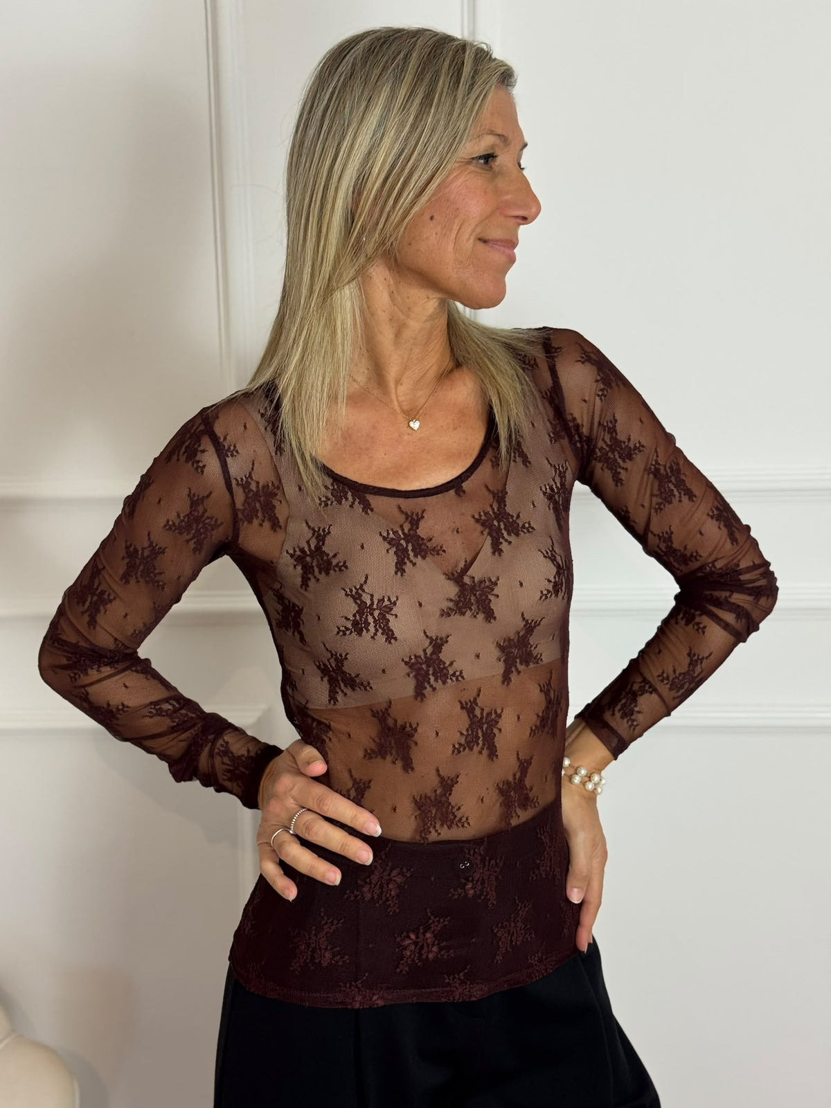 Maglia pizzo imperial