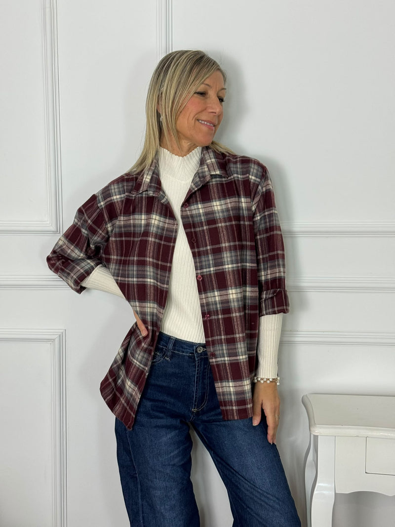 Camicia check adora