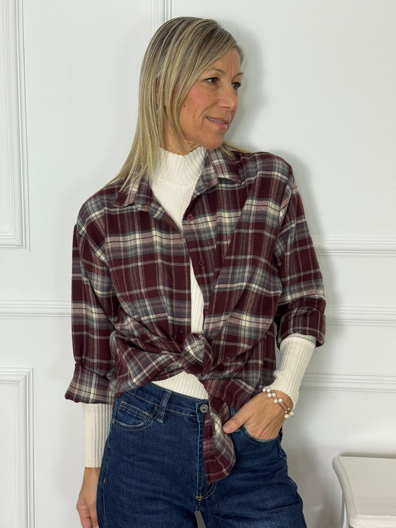 Camicia check adora