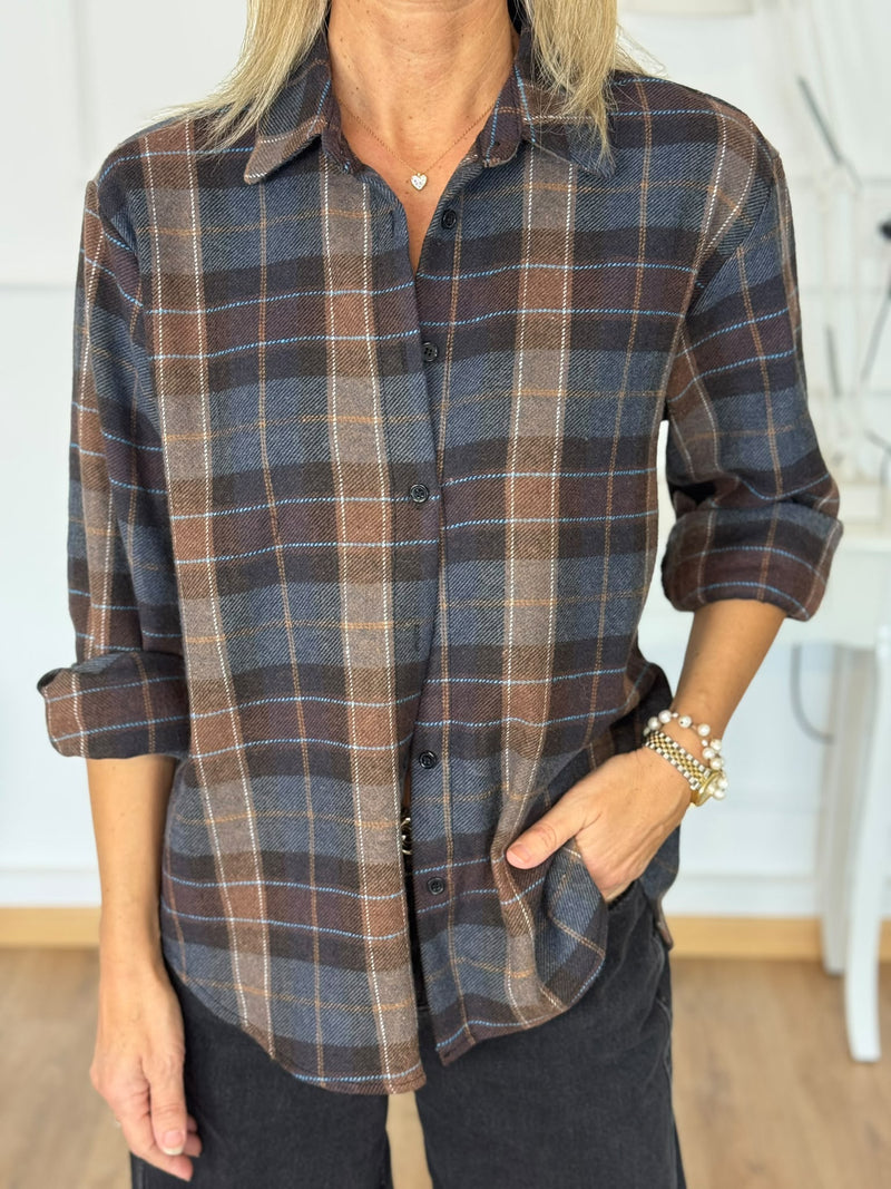 Camicia check adora